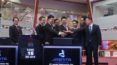 BEI Hentikan Transaksi Saham PT Jasnita Telekomindo Tbk