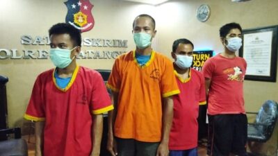 Unit Tipidter Tangkap Empat Warga Batin XXIV Terduga Ilegal Logging