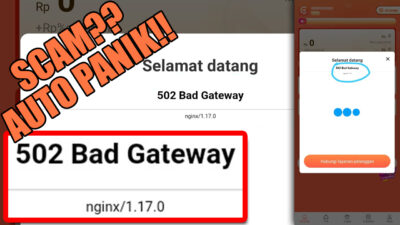 502 Bad Gateway, Aplikasi Compass SCAM!