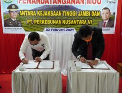 Terobosan Baru, PTPN VI Teken Kesepakatan Penanganan Hukum dengan Kejati Jambi