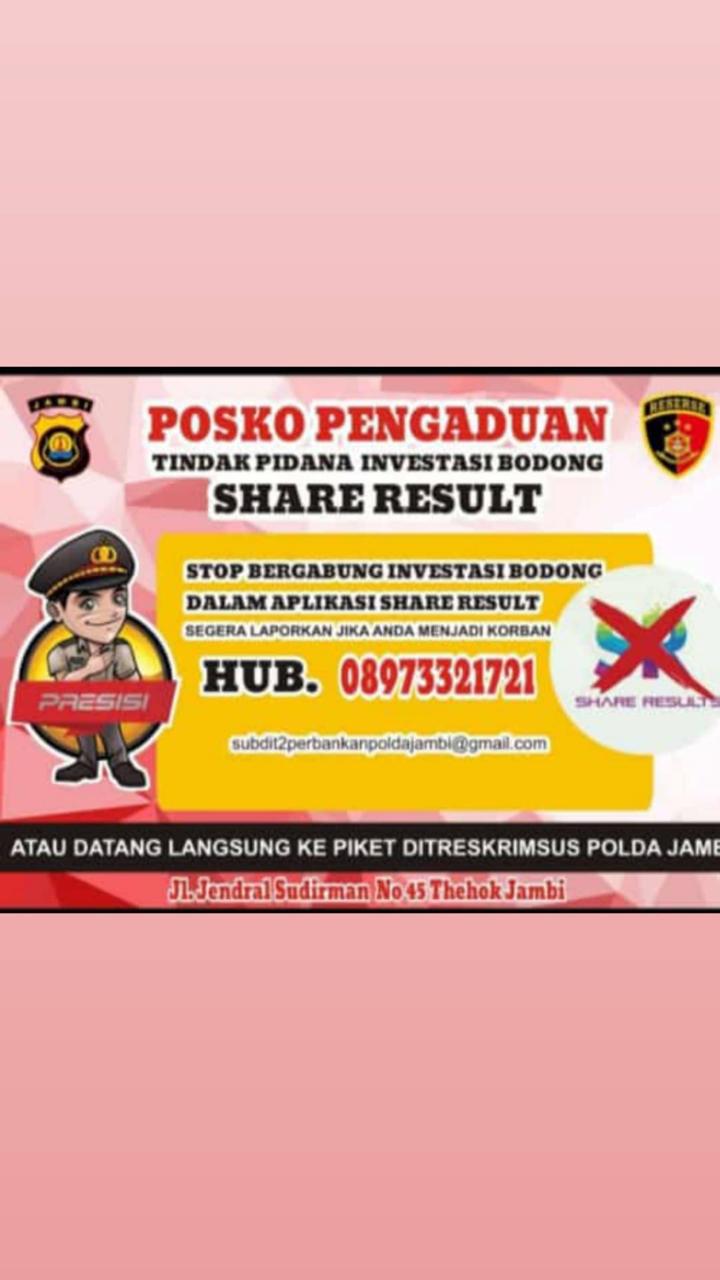 Share Result Jambi