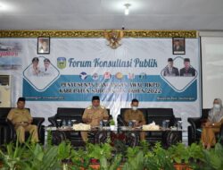 Gelar Forum Konsultasi Publik RKPD, Bappeda Sarolangun Terima Berbagai Masukan 