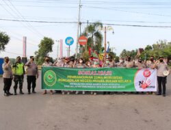 Turun ke Jalan, Ketua PN Muara Bulian Sosialisasi Pembangunan Zona Integritas