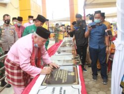 Bupati Safrial Resmikan Bank Jambi dan Proyek-proyek Fisik 2016-2020