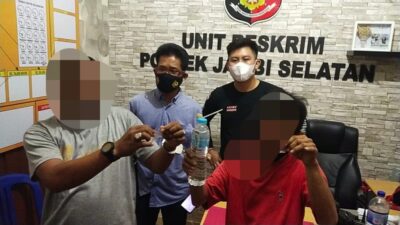 Tim Macan Polsek Jambi Selatan Berhasil Bekuk Pelaku Pesta Sabu