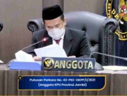 Pimpinan DKPP RI Dalam Memutuskan Perkara Sanusi Justru Berbeda Pendapat