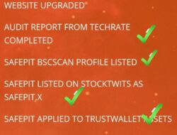 SafePIT Lolos Audit Techrate, Muncul Logo di Trustwallet