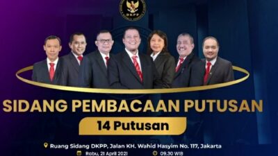 Putusan DKPP Belum Dieksekusi