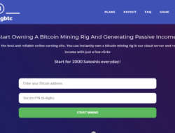 Bitcoin Gratis dari Situs MiningBTC Selama 180 Hari!