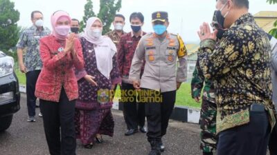 Bupati Masnah Menyambut Kunjungan Kerja Penjabat Gubernur Jambi