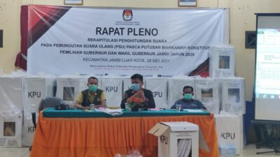 Hasil Pleno PPK Jaluko yang Panjang, Haris-Sani Dinyatakan Menang!