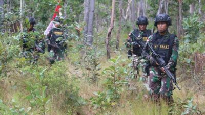 TNI Baku Tembak dengan KKB di Ilaga Papua, Satu Anggota KKB Tewas