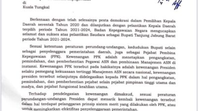 LSK2DN Menyayangkan Sikap Bupati Anwar Sadat Tak Gubris Perintah BKN