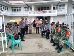 Polisi dan TNI Kawal Ketat PSU di Desa Pasar Kerman Kerinci