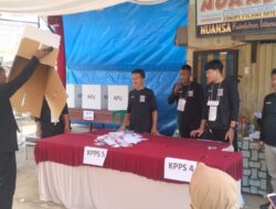 Sebanyak 259 Pemilih Mencoblos di TPS 01 Simpang Sungai Duren