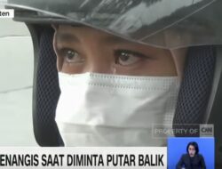 Tetes Air Mata Pemudik, Dipaksa Putar Balik