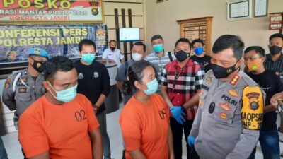 Suami Istri Pembunuh Pegawai Koperasi Baganpete Ditangkap