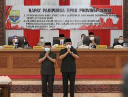 DPRD Provinsi Jambi Menetapkan Al Haris-Sani Sebagai Gubernur dan Wagub Jambi Terpilih