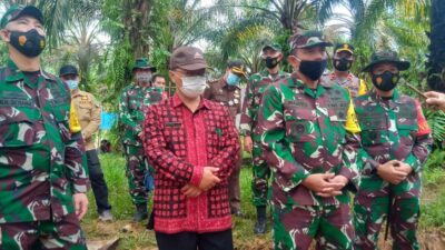 Warga Antusias, Ini Pesan Tim Wasev Mabesad Untuk Warga Desa Bukit Beringin