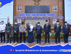 Bupati Muaro Menghadiri Pelantikan Anggota DPRD Muaro Jambi Sisa Masa Jabatan 2019-2024