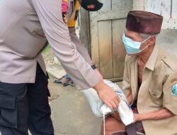 Pastikan Bantuan Tepat Sasaran, Kapolres Turun Langsung