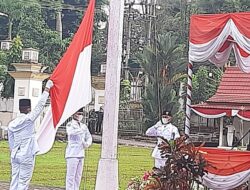 Upacara HUT ke-76 RI di Merangin Diikuti 20 Orang