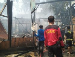 Tabung Gas Meledak, Sebuah Rumah dan Sanggar Tari Hangus Terbakar