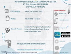 Ganti Tiang Keropos, Listrik di Empat Wilayah Ini Akan Dipadamkan Sementara