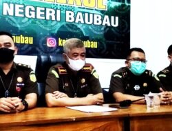 Kejari Baubau Tahan 3 Tersangka Perkara Dugaan Korupsi Kontruksi Pembangunan Pasar Palabusa