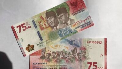 Uang Pecahan Rp75.000 Ditolak, Ini Penjelasan Bank Indonesia