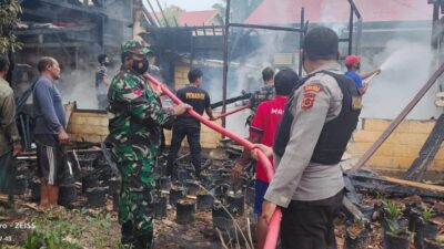 Merangin Berduka Lagi, Rumah Aljimah Ludes Terbakar