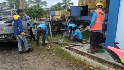 Ini Penyebab Listrik Padam, Lima Tiang Patah di Betara