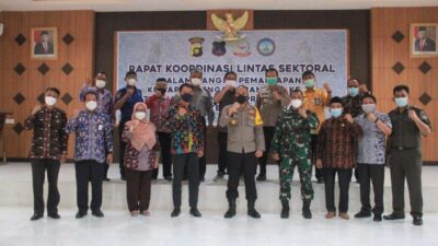 Bupati Anwar Sadat Ikuti Rakor Lintas Sektoral Pengamanan Kesiapan MTQ ke-50 Tingkat Provinsi Jambi