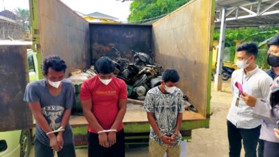 Dua Pekan Molot Minyak Ilegal, Polisi Meringkus Kelompok Joko Purnomo Sedang Beristirahat