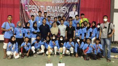 Borong 15 Medali Emas, Taekwondo Batanghari Juara Umum Bupati Lebong Cup se-Sumatera