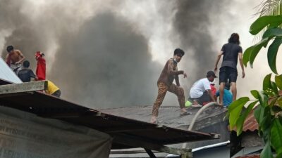 Kebakaran Kembali Terjadi di Jalan Andalas, Tungkal IV Kota