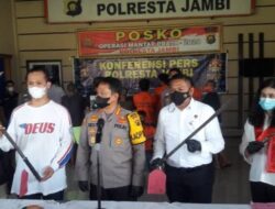 Meresahkan, 2 Kelompok Geng Motor di Kota Jambi Ditangkap Polisi