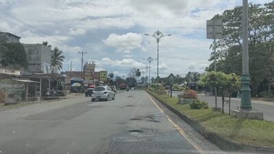 Langganan Rusak, Jalan Dua Jalur Kota Tebo Kembali Disorot