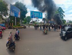 Operasional Truk Batu Bara Meresahkan, HMI Jambi Turun Demo