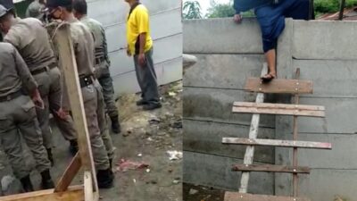 Akses ke Rumah Ditutup Pemkot Jambi, Satu Keluarga Ini Terpaksa Naik Tangga