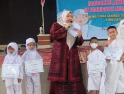 Bupati Masnah Buka Acara Manasik Haji Anak-anak Raudhatul Athfal (RA) se-Kabupaten Muarojambi