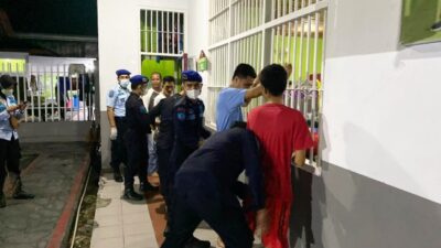 Petugas Lapas dan Polisi Geledah Seluruh Blok WBP