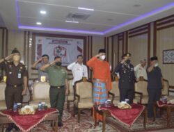 Pj Bupati Muarojambi Mengikuti Zoom Metting Peringatan Hari Pancasila Bersama Presiden