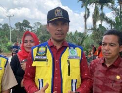 Ketua DPRD Provinsi Jambi Edi Purwanto Tinjau Pembangunan Jalan di Kumpeh