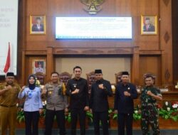 DPRD Muarojambi Gelar Paripurna Penandatangan Nota Kesepakatan KUA PPAS Perubahan APBD 2022