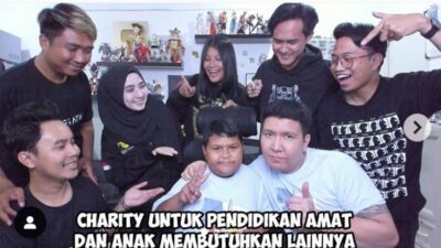 Youtuber Windah Basudara Live Youtube 3 Jam Untuk Pendidikan Okky Boy