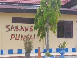 Viral, Oknum Polisi Coreti Gedung Polres Luwu