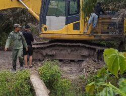 Polhut Amankan Alat Berat di Kebun Sawit PT Kriston Agro