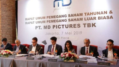 PT MD Pictures Tbk Raih Laba Bersih Rp 153,96 Miliar!