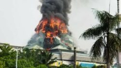 Kebakaran di Masjid Islamic Center Jakarta Utara. Ist